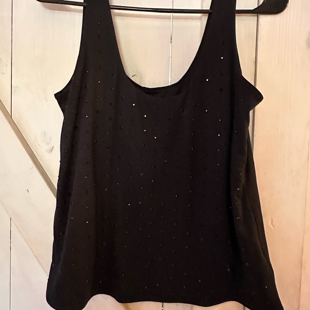 Express Black Sleeveless Top